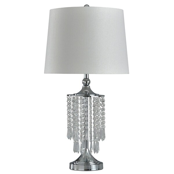crystal effect table lamp
