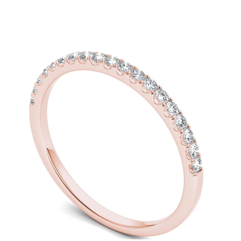 1/5ct TDW Diamond Women's Anniversary Band in 14k Gold by De Couer