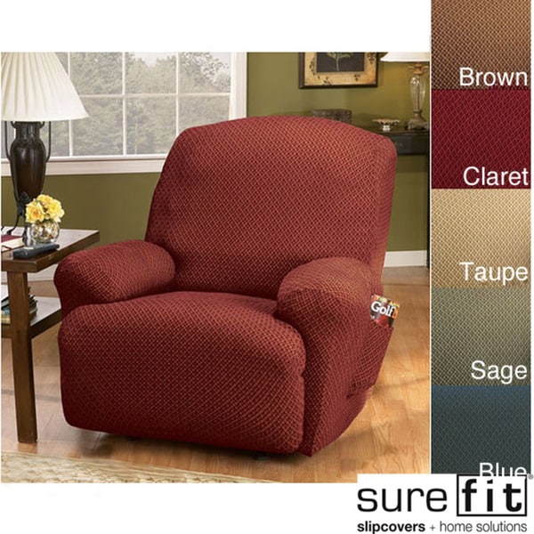 sure fit leather recliner slipcover