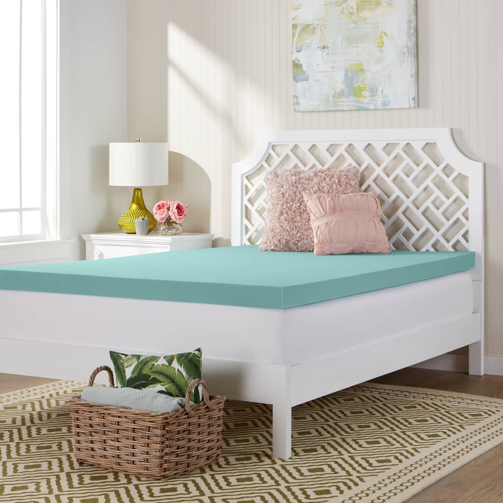 Comfort Dreams 'Mem-Cool' 3-inch Memory Foam Mattress Topper