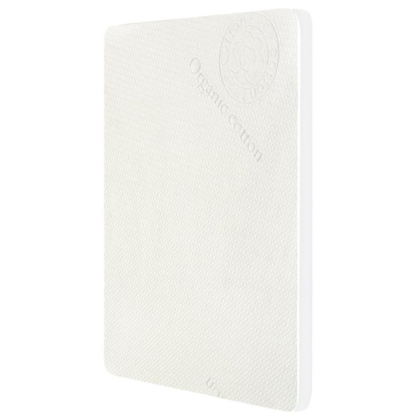 Evolur Portable crib Organic cotton 2 pack waterproof mattress protector and fitted sheet. Opens flyout.