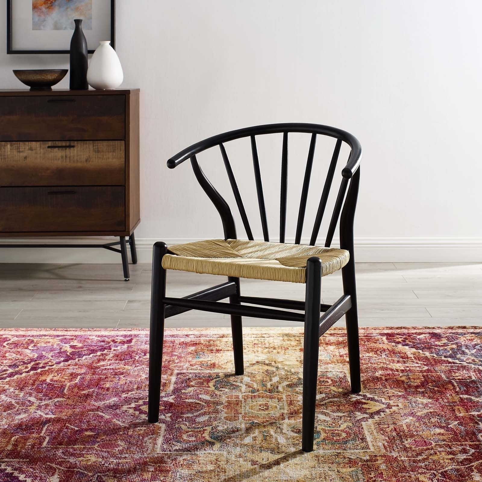 The Curated Nomad Loomis Spindle Wood Dining Chair