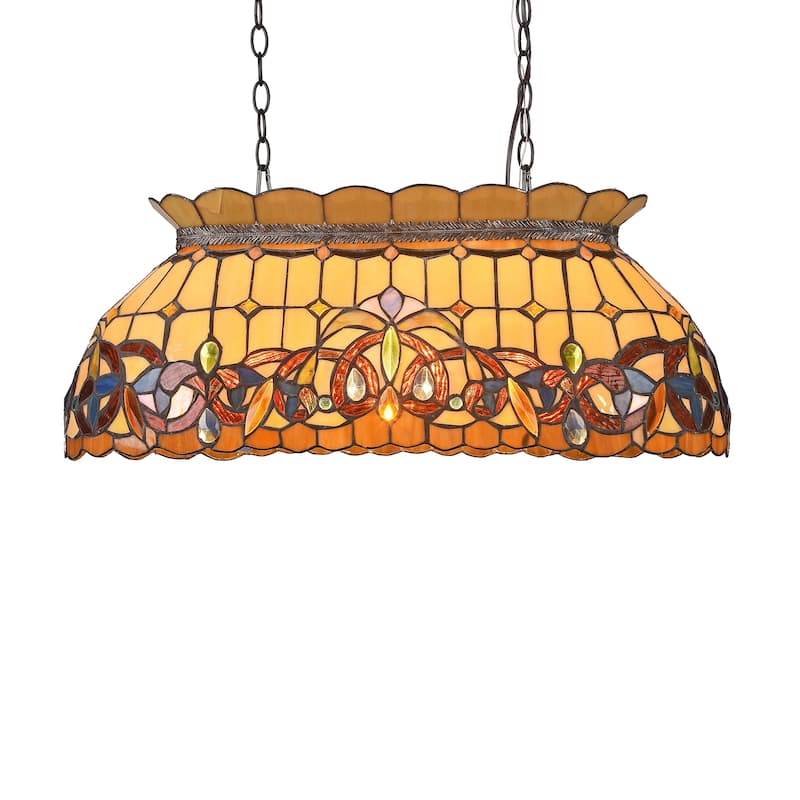 Tiffany 3-light Dark Bronze Island Pendant