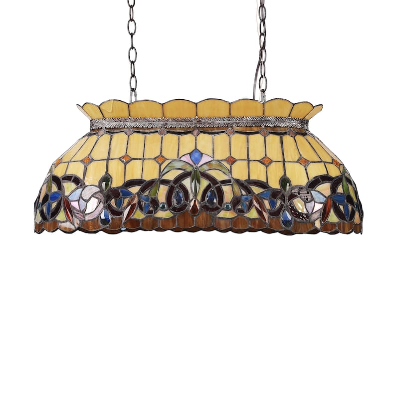 Tiffany 3-light Dark Bronze Island Pendant