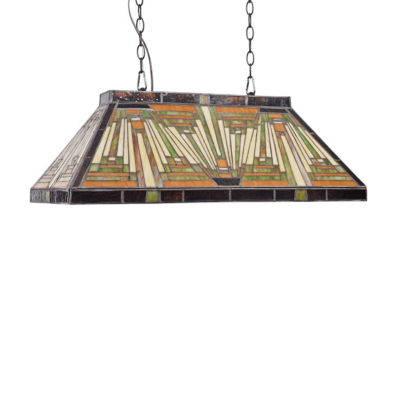Tiffany 3-light Blackish Bronze Island Pendant