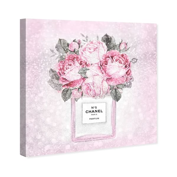 Oliver Gal Doll Memories Paris Rose Queen Fashion And Glam Wall Art Canvas Print Pink White Overstock 26233695