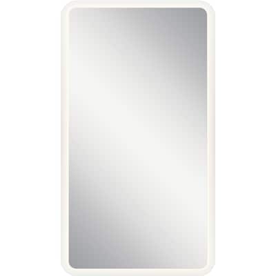 elan LED Backlit Mirror - White - A/N