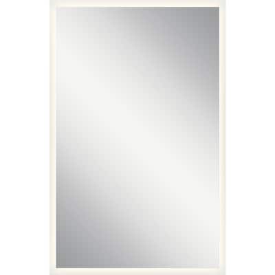 elan LED Backlit Mirror - White - A/N