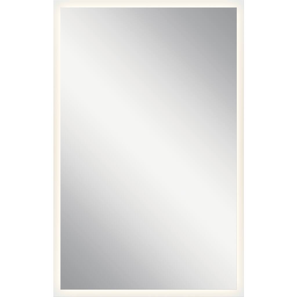 elan LED Backlit Mirror - White - A/N