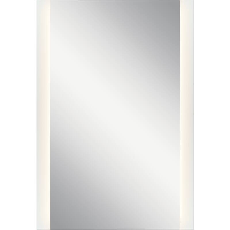elan LED Backlit Mirror - White - A