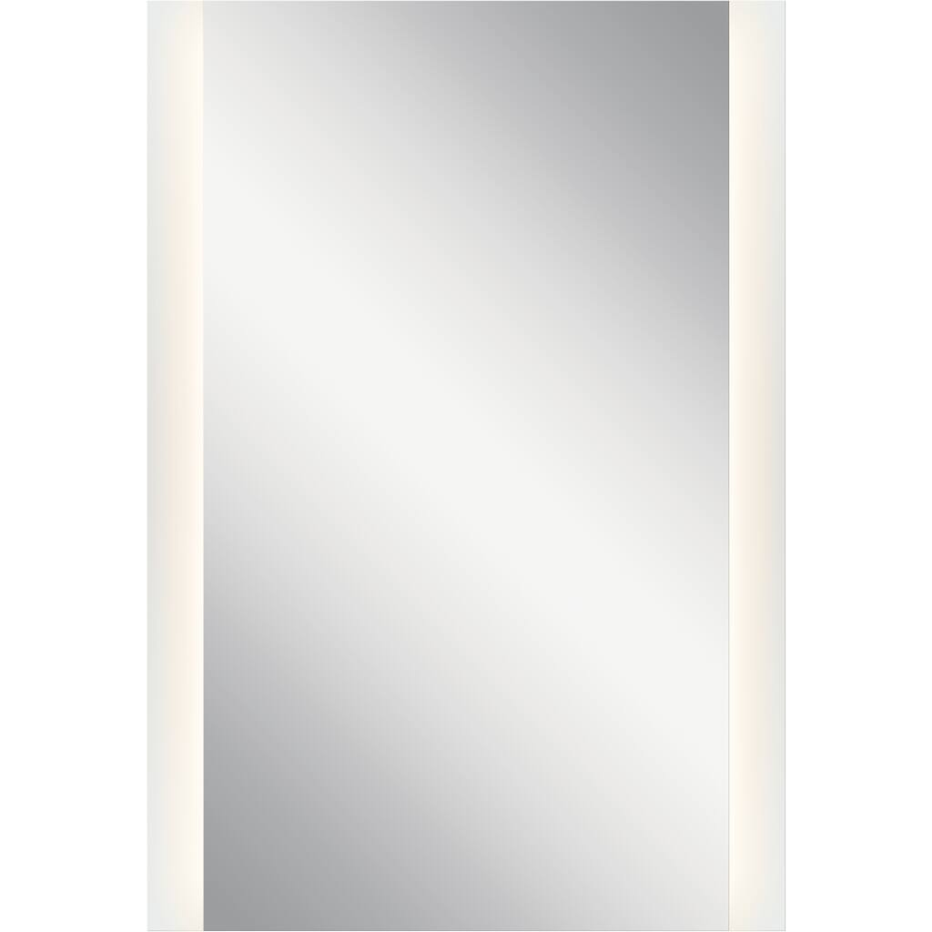 elan LED Backlit Mirror - White - A