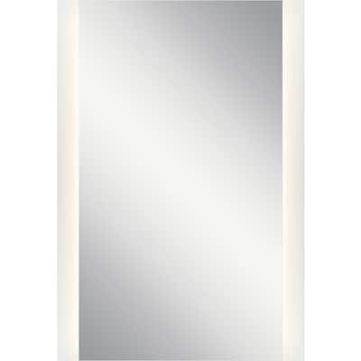 elan LED Backlit Mirror - White - A/N