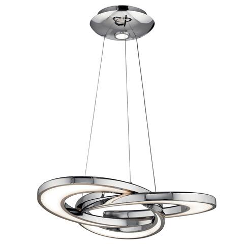 elan Destiny Chrome Chandelier