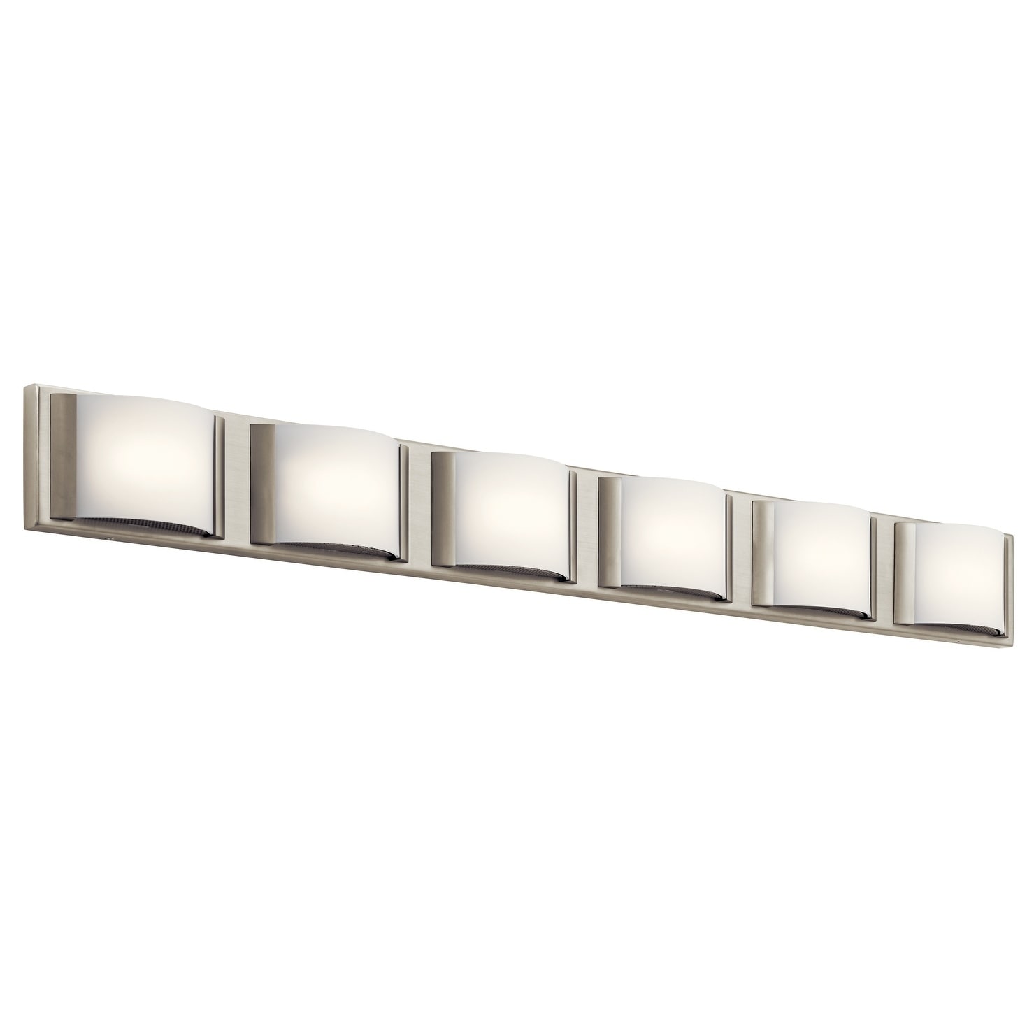 ELAN　THE ANSWER 151 elan Bretto Brushed Nickel 44.75-inch Vanity - Silver - Bed Bath