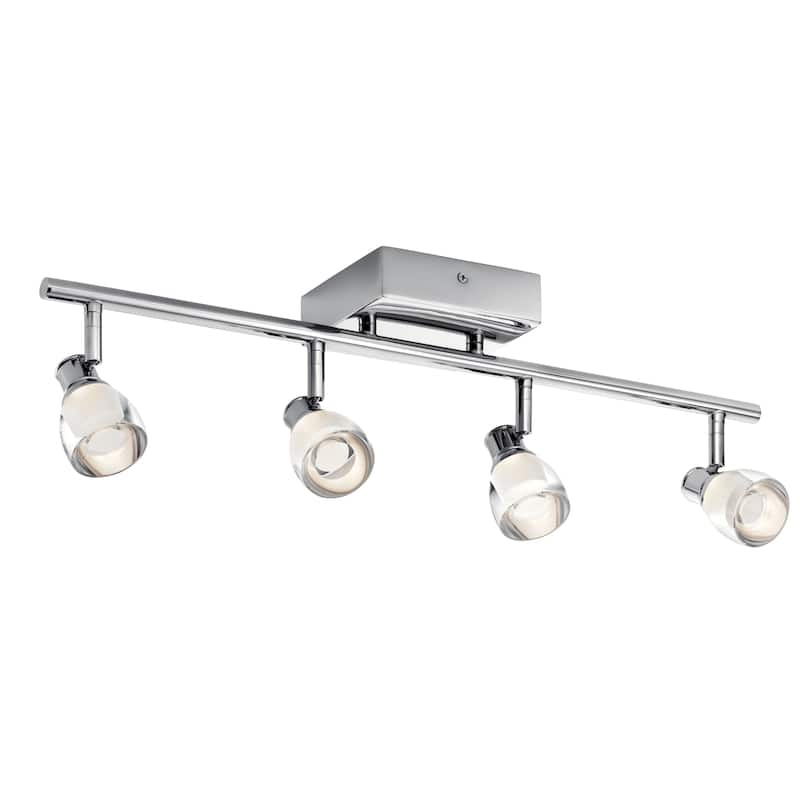 elan Haisle Chrome 4-Light Rail Light - Bed Bath & Beyond - 26234023