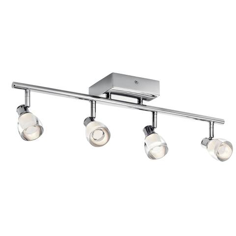 elan Haisle Chrome 4-Light Rail Light