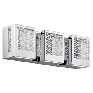 elan Pandora Chrome 17.5-inch Vanity - Bed Bath & Beyond - 26234034