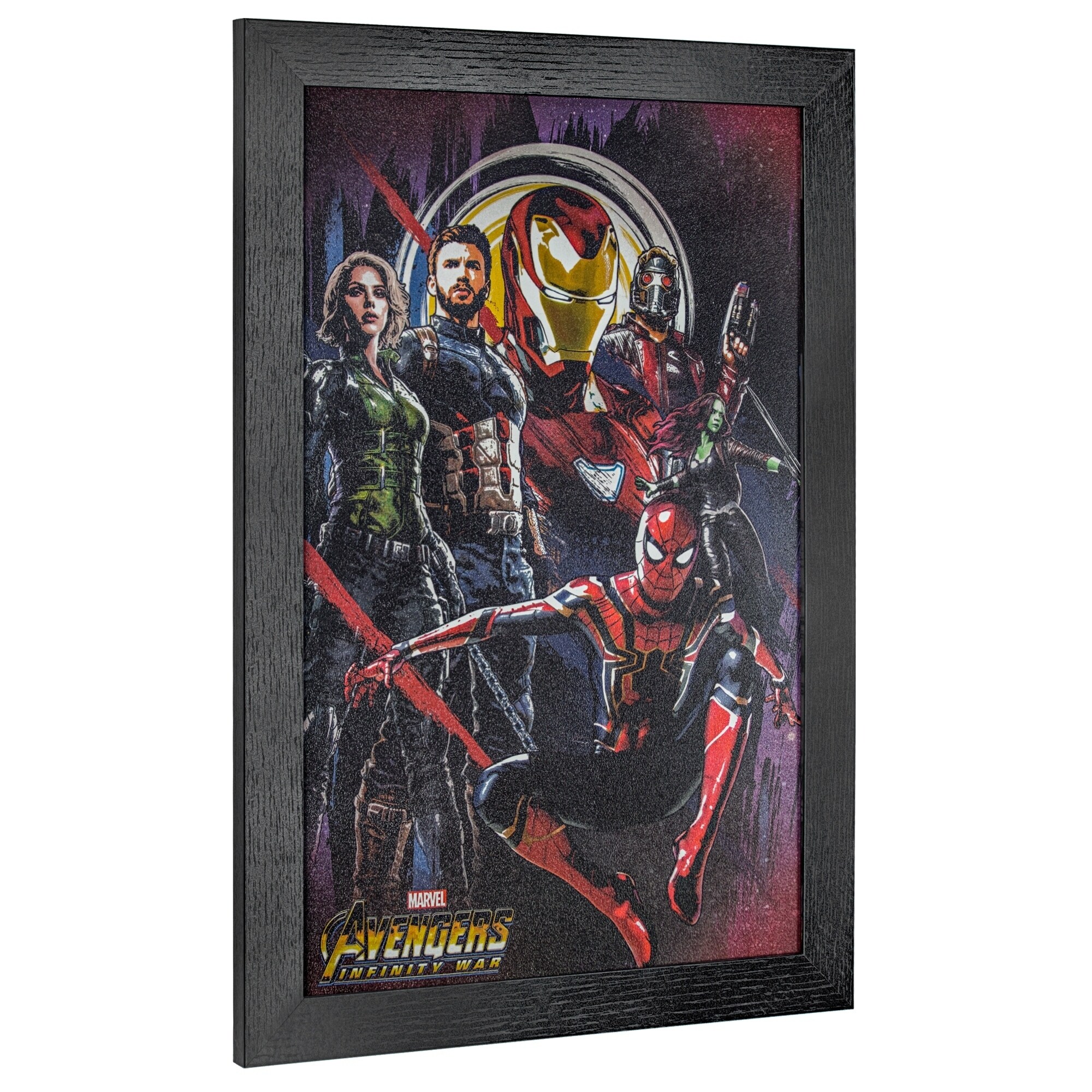 American Art Decor Licensed Marvel Comics Avengers Infinity War Art Multi Color