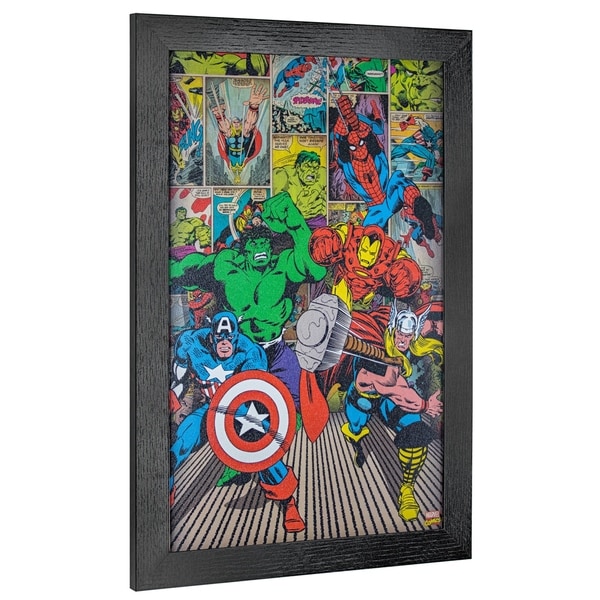 Shop American Art Decor Licensed Marvel Comics Avengers Comic Book Wall