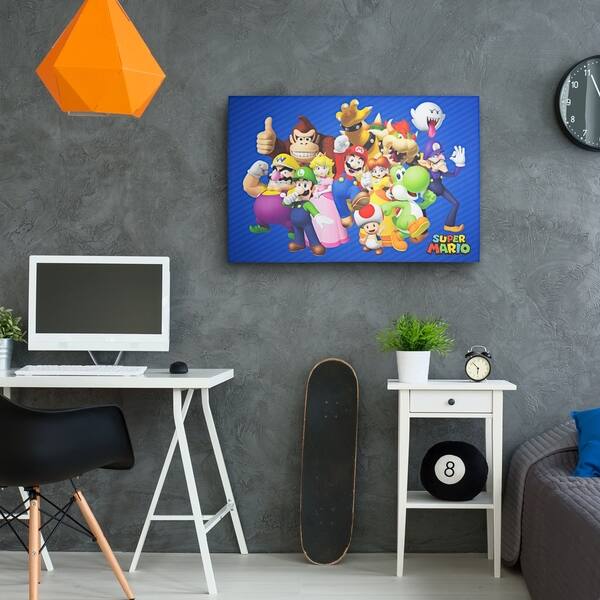 Shop American Art Decor Licensed Nintendo Super Mario Wrapped