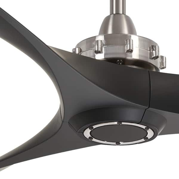 Shop Aviation 60 Ceiling Fan In Brushed Nickel Coal