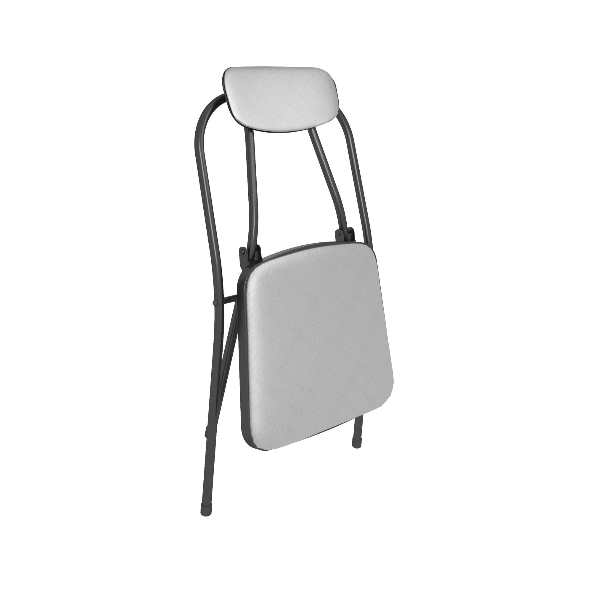 Cosco Stylaire Vinyl Padded Folding Chair 4 Pack