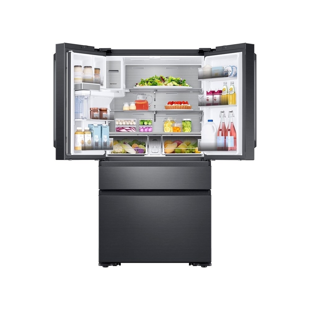 Samsung Appliances 22 cu. ft. Capacity Counter Depth 4-Door French Door Refrigerator with Family Hub(2017) (Black)