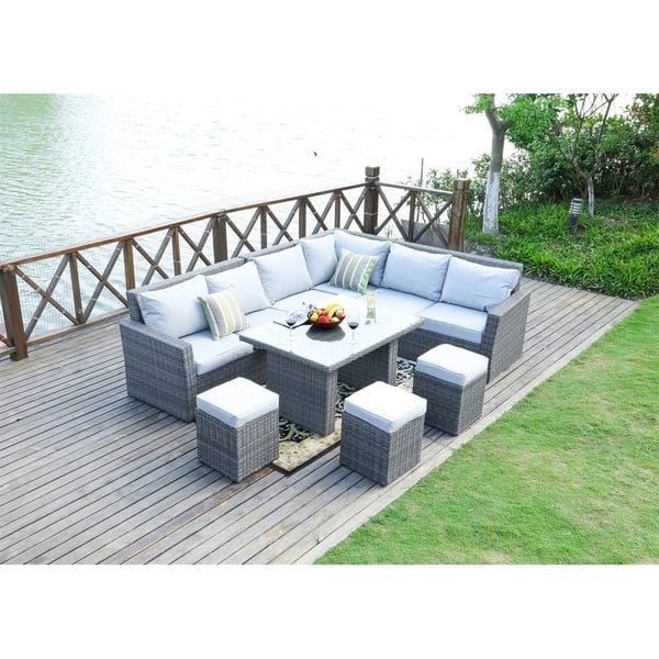 8 Piece Outdoor Sectional Sofa Set Patio Furniture By 8 Piece Outdoor Sectional Sofa Set Patio Furniture By