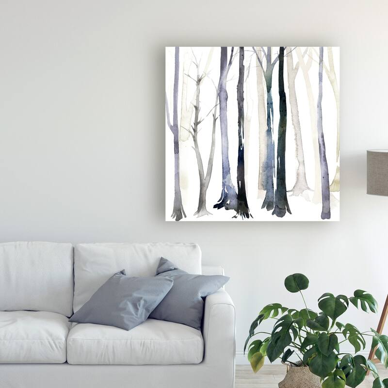 Grace Popp In The Forest Trees Ii Canvas Art
