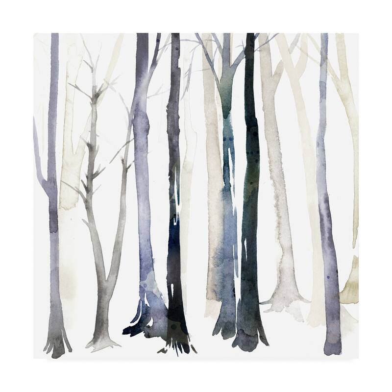 Grace Popp In The Forest Trees Ii Canvas Art