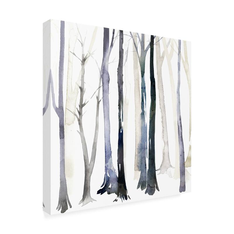 Grace Popp In The Forest Trees Ii Canvas Art