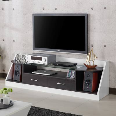 Buy White Metal Tv Stands Entertainment Centers Online At