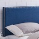 Basic Square Upholstered Adjustable Headboard - Thumbnail 2