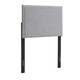 Basic Square Upholstered Adjustable Headboard - Thumbnail 19