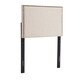 Basic Square Upholstered Adjustable Headboard - Thumbnail 10