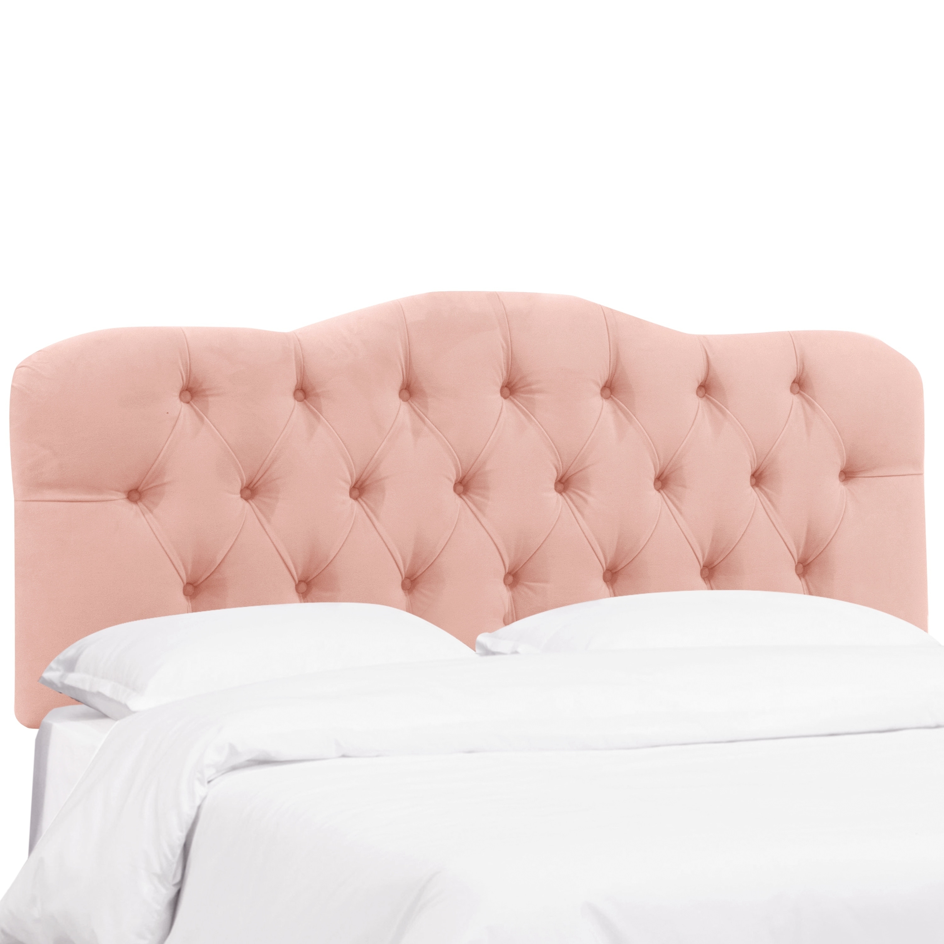 Skyline Furniture Twin Tufted Headboard In Velvet Blush On Sale Overstock 26260627