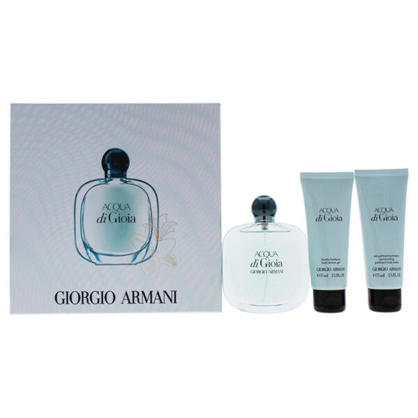 giorgio armani 3 piece gift set