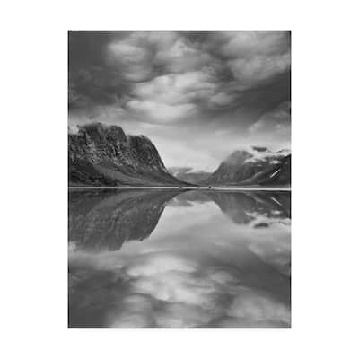 Monte Nagler Mountain Reflections Canada Canvas Art