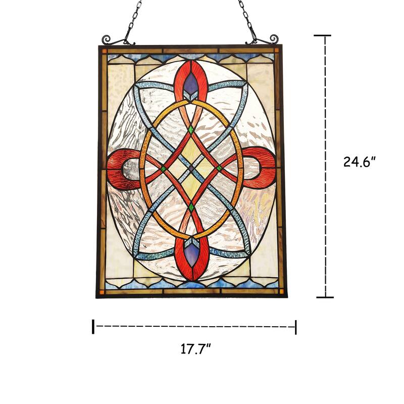 Tiffany Style Window Panel/Suncatcher