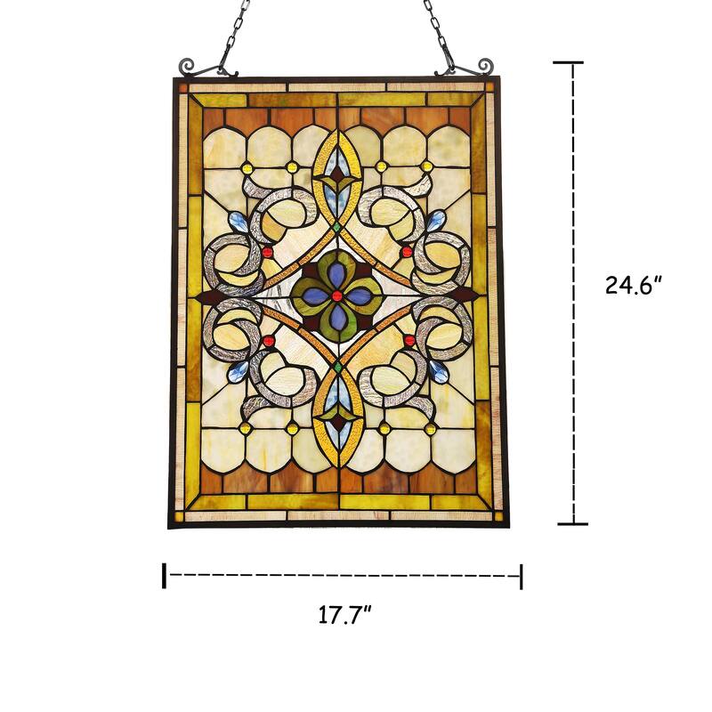 Tiffany Style Window Panel/Suncatcher