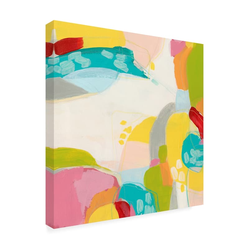 June Erica Vess 'Chroma Iv' Canvas Art - Bed Bath & Beyond - 26261701