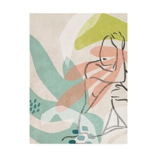 June Erica Vess 'Tropical Nude Ii' Canvas Art - Bed Bath & Beyond