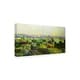 Allan Friedlander 'Dawns Early Light Green' Canvas Art - Bed Bath ...