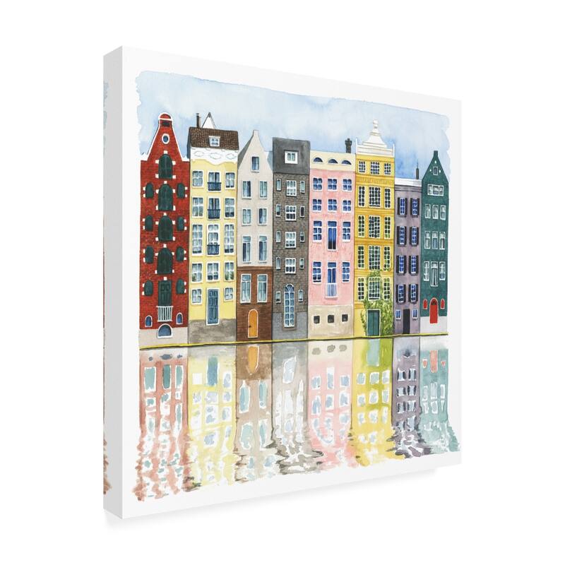 Grace Popp 'Neighborhood Ii' Canvas Art
