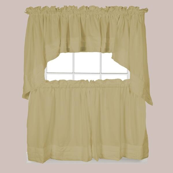 Magnificent khaki valance The Gray Barn Flinders Forge Valance In Khaki On Sale Overstock 26263007