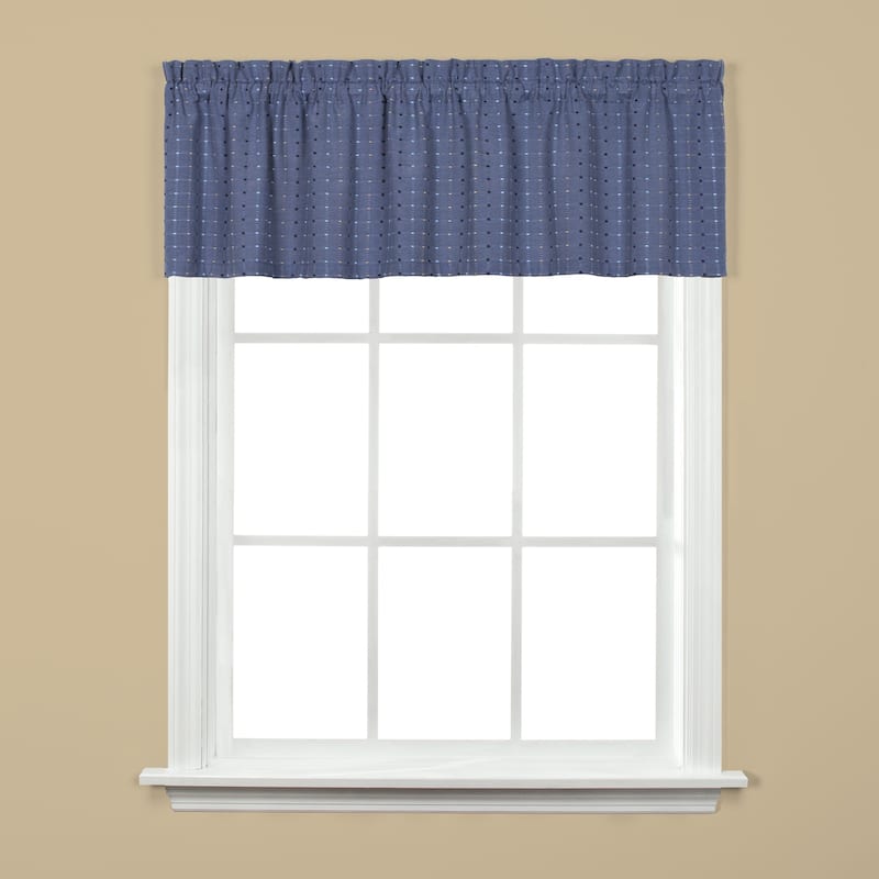 SKL Home Hopscotch 13 inch Valance in Denim