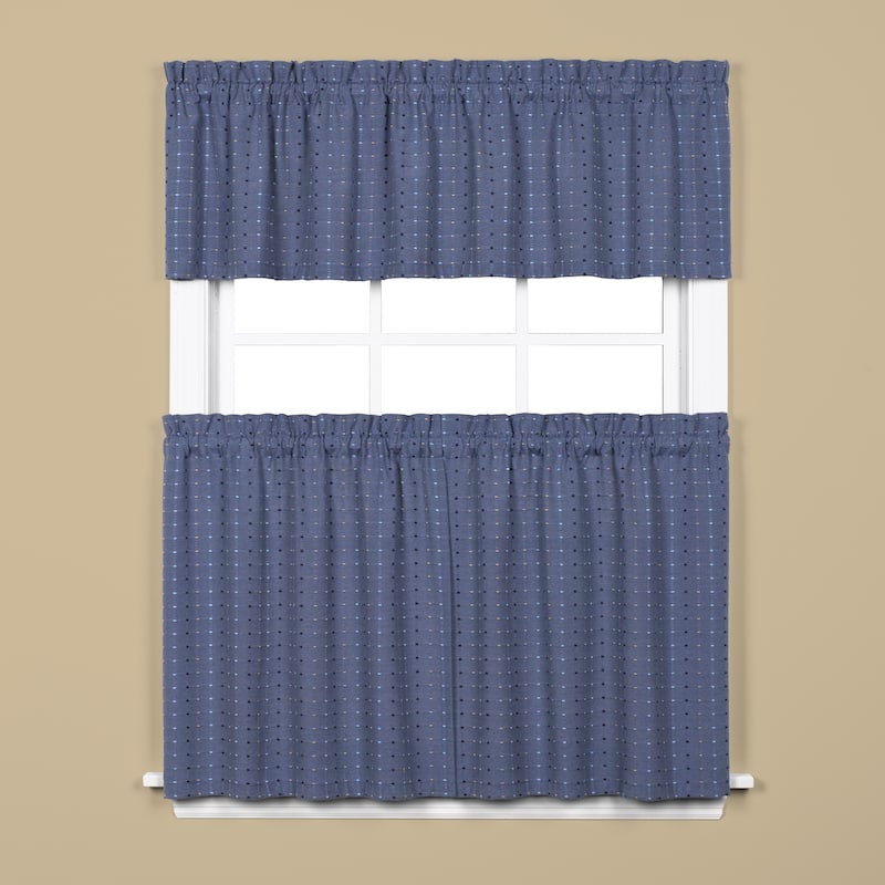 SKL Home Hopscotch 13 inch Valance in Denim
