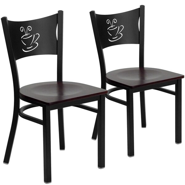 Shop Metal Coffee Back Chair On Sale Free Shipping Today