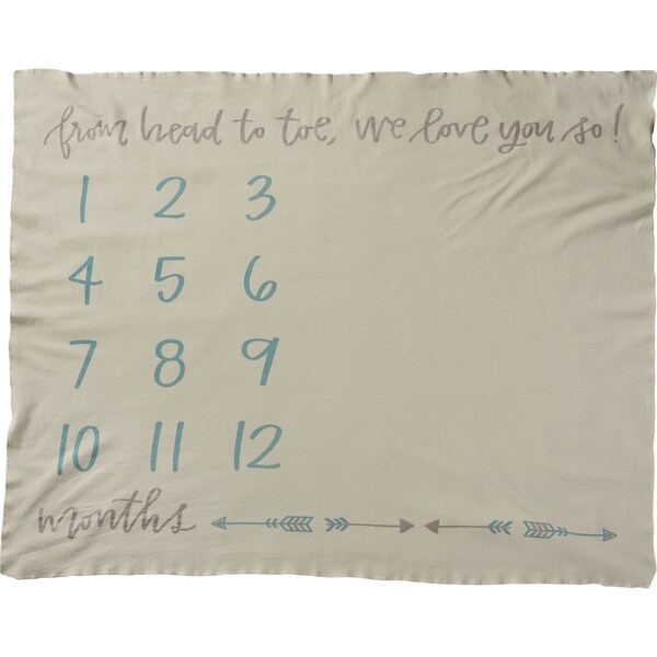 i love you swaddle blanket