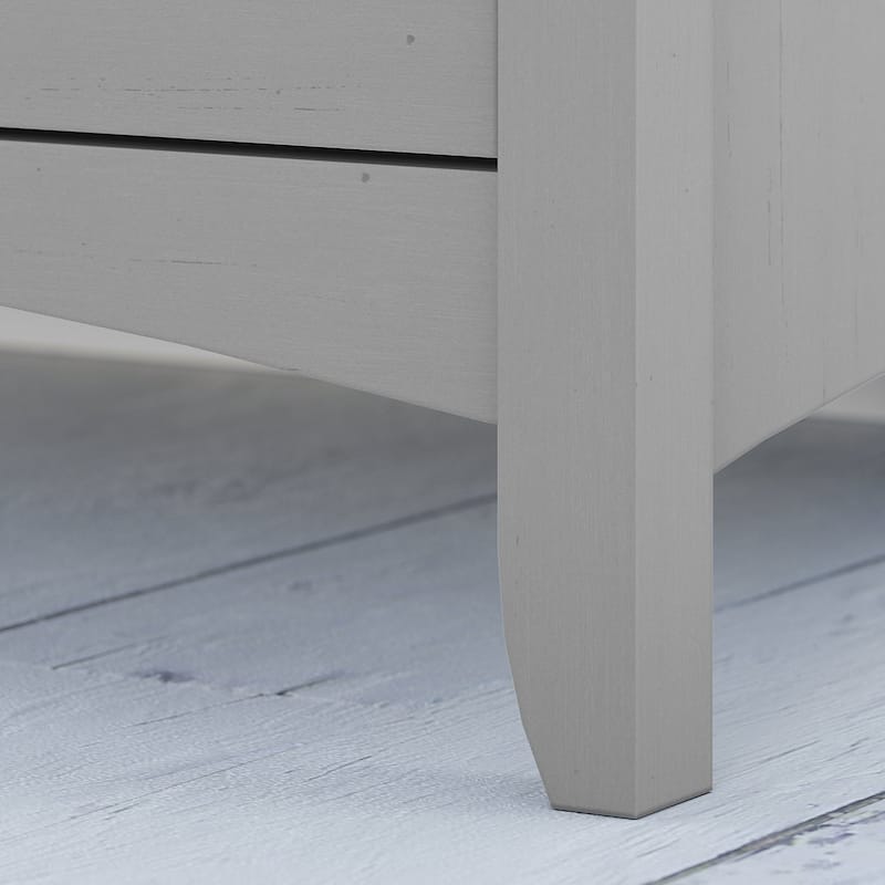 Bush Furniture Salinas Lateral File Cabinet in Cape Cod Gray